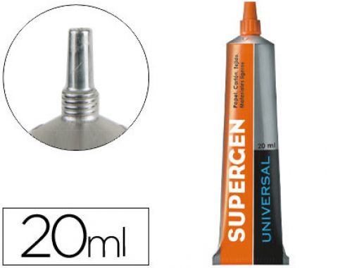 Cola supergen transparente 22cc-unidade , Supergen , 28026 , 4042448130501